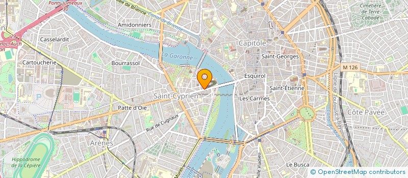 localisation de l'entreprise MONSIEUR FODIE SEMEGA à TOULOUSE