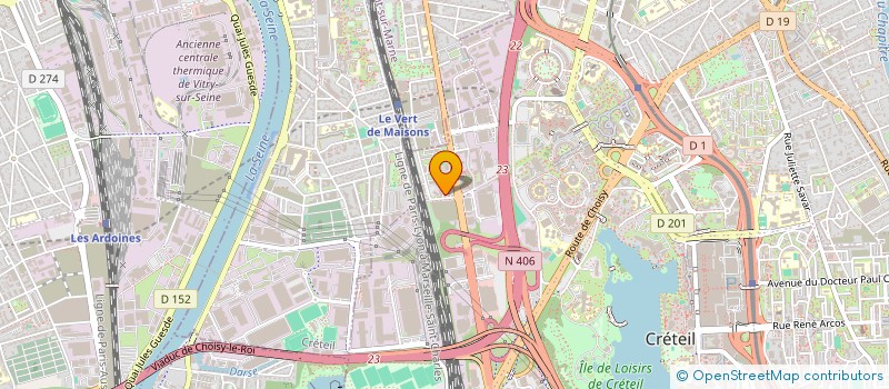 localisation de l'entreprise MONSIEUR FODIE SIDIBE  CRETEIL