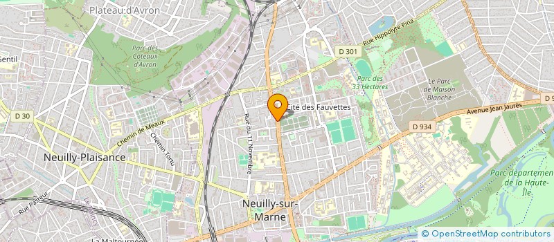 localisation de l'entreprise MONSIEUR FODIE SY à NEUILLY-SUR-MARNE