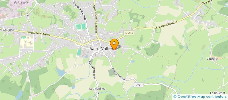 localisation de l'entreprise MONSIEUR FODIL ABED  SAINT-VALLIER