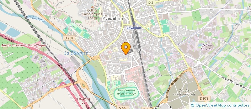 localisation de l'entreprise MONSIEUR FODIL BELHAOUARI  CAVAILLON