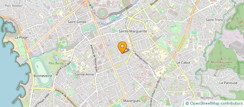 localisation de l'entreprise MONSIEUR FODIL BENBRAHIM à MARSEILLE