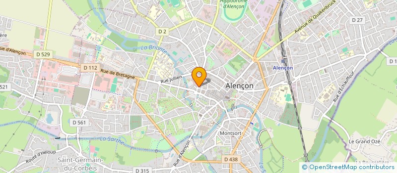localisation de l'entreprise MONSIEUR FODIL MEZRARA à ALENCON