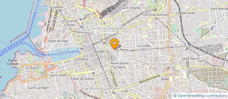 localisation de l'entreprise MONSIEUR FODIL OUARZINE à MARSEILLE