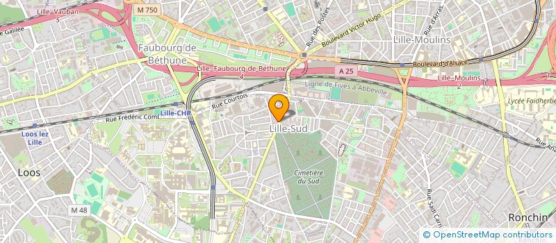 localisation de l'entreprise MONSIEUR FODILE BENESSALAH à LILLE