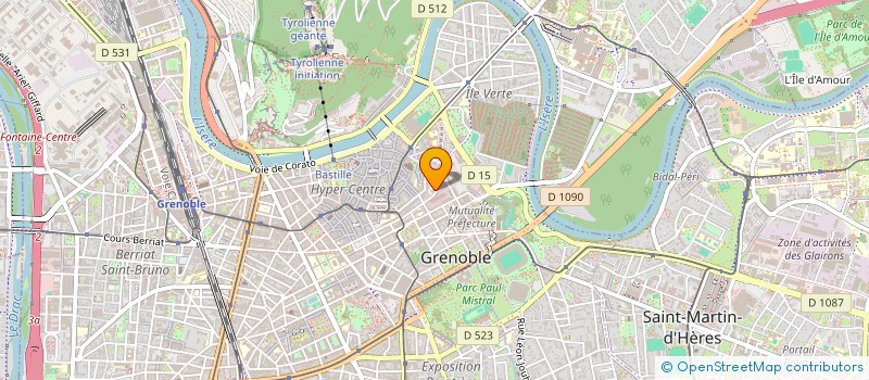 localisation de l'entreprise MONSIEUR FODO TOURE  GRENOBLE