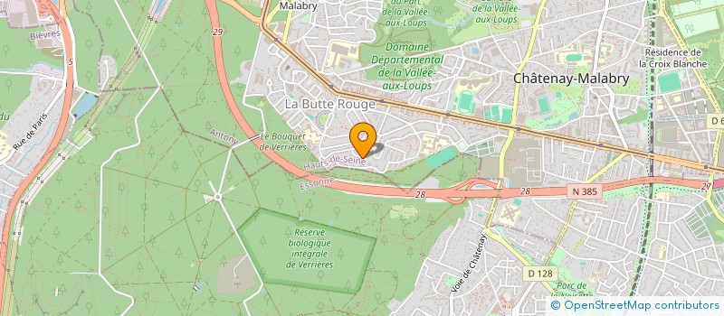 localisation de l'entreprise MONSIEUR FODYE SAIDOU DIABE  CHATENAY-MALABRY