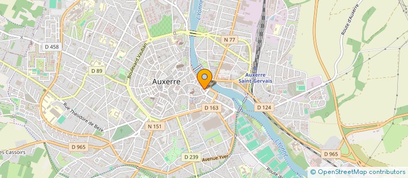 localisation de l'entreprise MONSIEUR FOFANA MAMADOU à AUXERRE