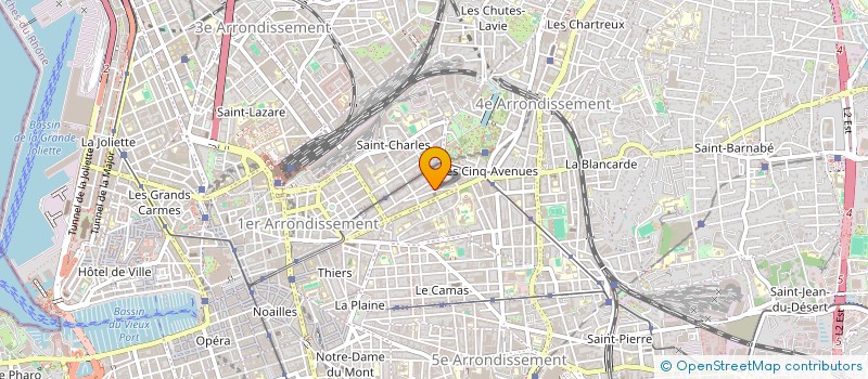 localisation de l'entreprise MONSIEUR FOHADE BITALLAH à MARSEILLE