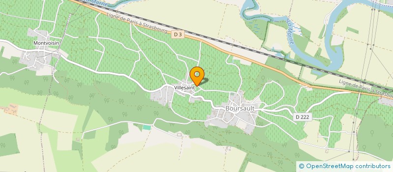 localisation de l'entreprise MONSIEUR FOIN CAIN  BOURSAULT