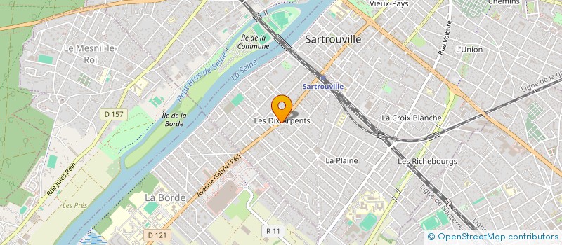 localisation de l'entreprise MONSIEUR FOLI DELALI ESSENAM ADANLETE à SARTROUVILLE