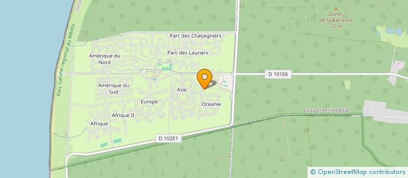 localisation de l'entreprise MONSIEUR FOLKERT TYDENS  GRAYAN-ET-L'HOPITAL