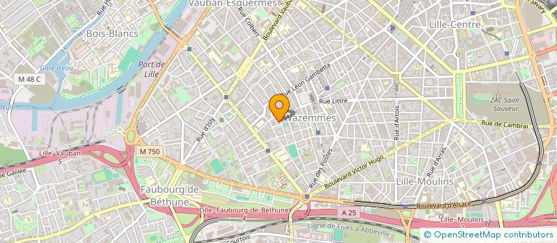 localisation de l'entreprise MONSIEUR FOLLY ALEXANDRE ZUKONG  LILLE