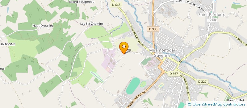 localisation de l'entreprise MONSIEUR FOLLY EKOUE à MIRAMONT-DE-GUYENNE