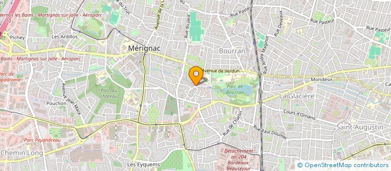 localisation de l'entreprise MONSIEUR FOLLY KONGO  MERIGNAC