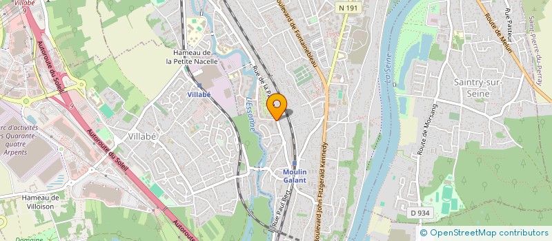 localisation de l'entreprise MONSIEUR FONCK THOMAS à CORBEIL-ESSONNES
