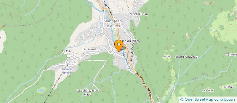 localisation de l'entreprise MONSIEUR FONS HOPMAN  SAINT-JEAN-D'AULPS