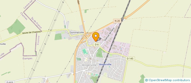 localisation de l'entreprise MONSIEUR FONSA CISSOKHO  ANGERVILLE