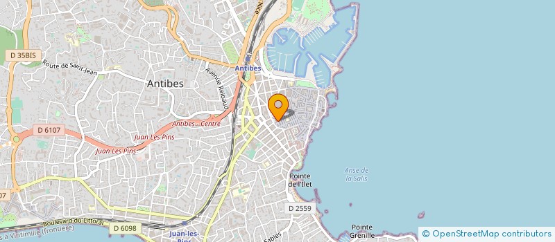 localisation de l'entreprise MONSIEUR FONTAN CARRAMAL à ANTIBES