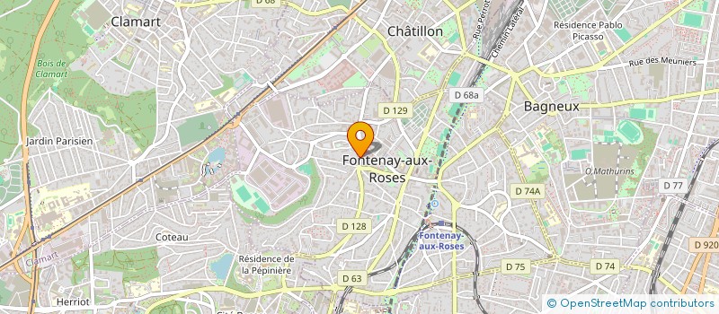 localisation de l'entreprise MONSIEUR FONTENAY-AUX-ROSES TIM à FONTENAY-AUX-ROSES