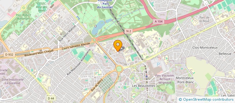 localisation de l'entreprise MONSIEUR FORDIE WASUKAMA DIAKINU à AULNAY-SOUS-BOIS