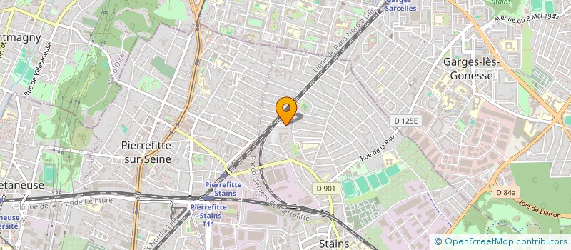localisation de l'entreprise MONSIEUR FORHAD AHMED à STAINS