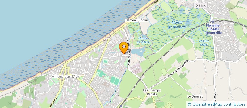 localisation de l'entreprise MONSIEUR FORMOSO GOMES VILELA  VILLERS-SUR-MER