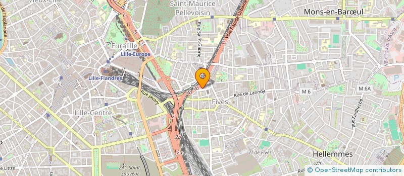 localisation de l'entreprise MONSIEUR FOROMO BEAVOGUI à LILLE