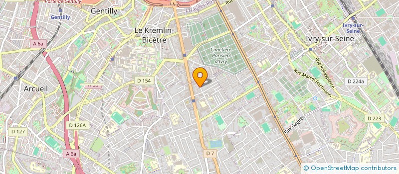 localisation de l'entreprise MONSIEUR FORSTER GROUX  VILLEJUIF