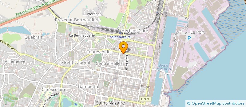 localisation de l'entreprise MONSIEUR FORTUNATO SANTORIELLO à SAINT-NAZAIRE