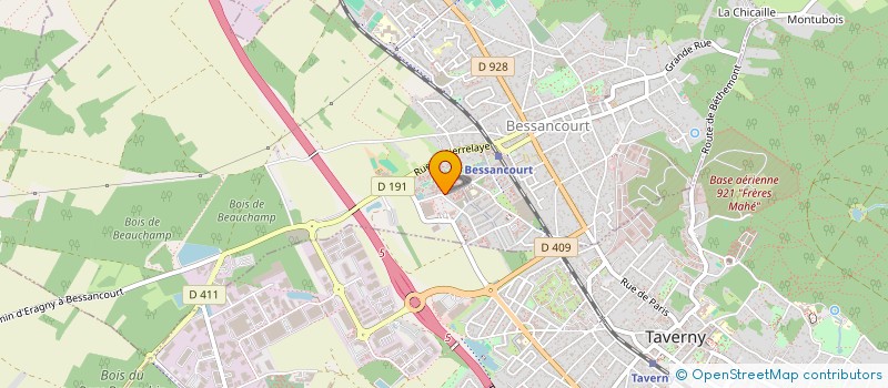 localisation de l'entreprise MONSIEUR FORTUNE MASSAMBA  BESSANCOURT