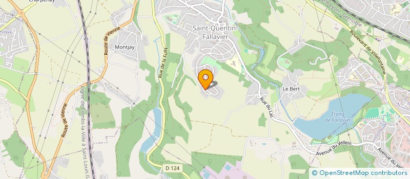 localisation de l'entreprise MONSIEUR FORTUNIO FEDRIZZI  SAINT-QUENTIN-FALLAVIER