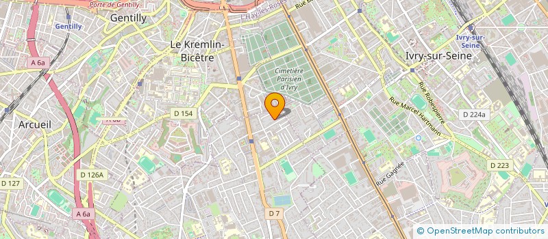 localisation de l'entreprise MONSIEUR FOSCO PERINTI  VILLEJUIF
