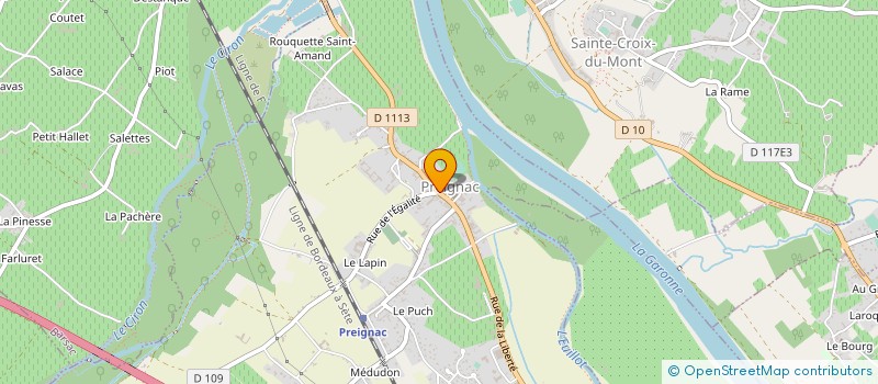 localisation de l'entreprise MONSIEUR FOSCOU BOUTTY  PREIGNAC