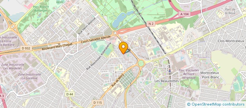 localisation de l'entreprise MONSIEUR FOSSERI DIAWARA à AULNAY-SOUS-BOIS