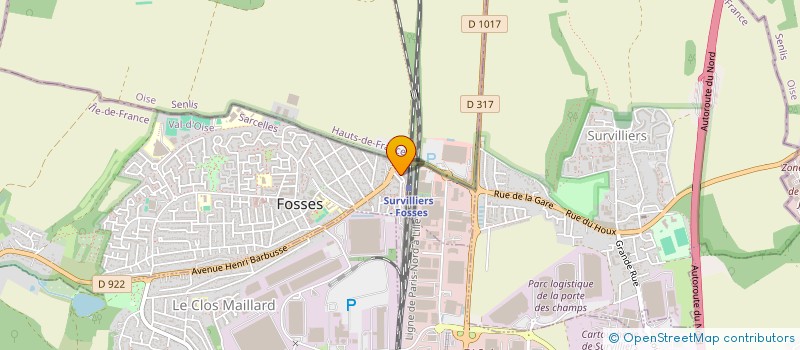 localisation de l'entreprise MONSIEUR FOSSES JEAN  FOSSES