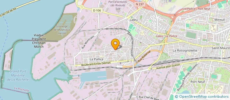 localisation de l'entreprise MONSIEUR FOSTIN RENARD  LA ROCHELLE