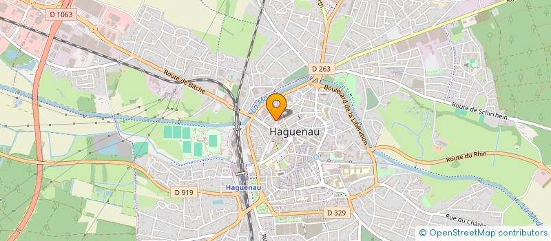 localisation de l'entreprise MONSIEUR FOTI RAKIPLLAR  HAGUENAU