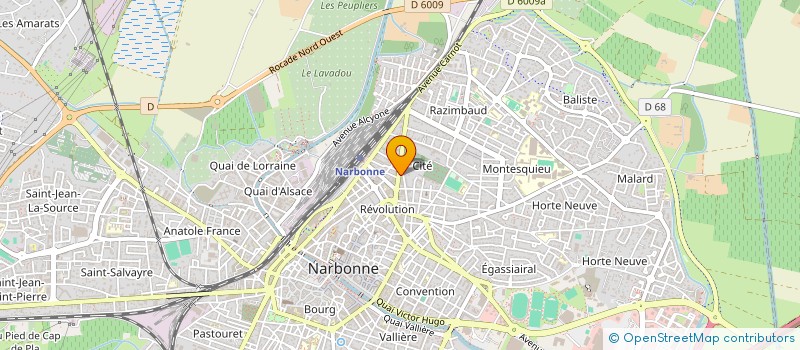 localisation de l'entreprise MONSIEUR FOUAAD ZANNOUTI  NARBONNE