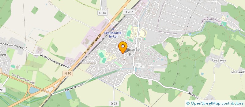 localisation de l'entreprise MONSIEUR FOUAD ABBAS  LES ESSARTS-LE-ROI