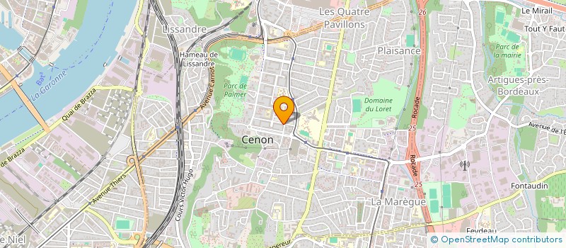 localisation de l'entreprise MONSIEUR FOUAD ABDELLAH à CENON