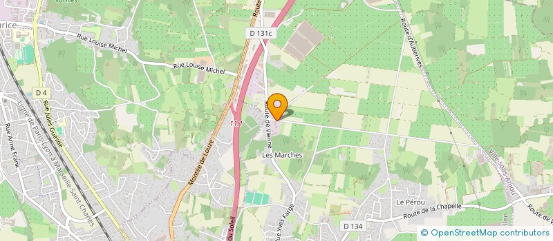 localisation de l'entreprise MONSIEUR FOUAD ABID  ROUSSILLON