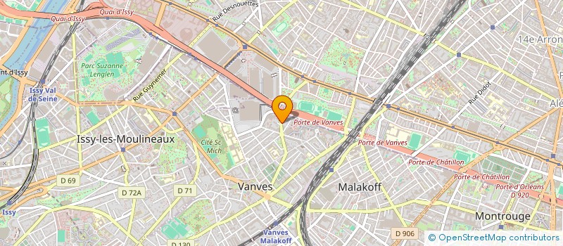 localisation de l'entreprise MONSIEUR FOUAD AGGOUN à VANVES