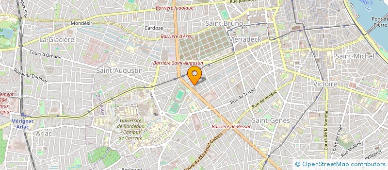 localisation de l'entreprise MONSIEUR FOUAD AICHI  BORDEAUX