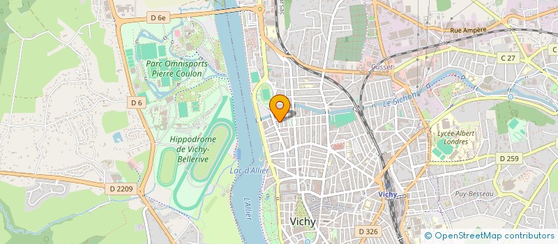 localisation de l'entreprise MONSIEUR FOUAD AIT EL AOUAR à VICHY