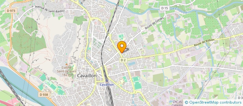 localisation de l'entreprise MONSIEUR FOUAD AKIKAB  CAVAILLON