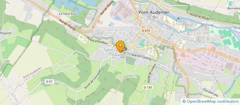 localisation de l'entreprise MONSIEUR FOUAD AL ABDOUNI  PONT-AUDEMER