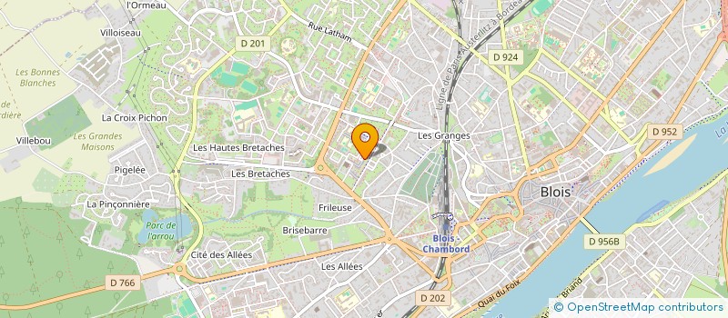 localisation de l'entreprise MONSIEUR FOUAD ALFTEAN  BLOIS