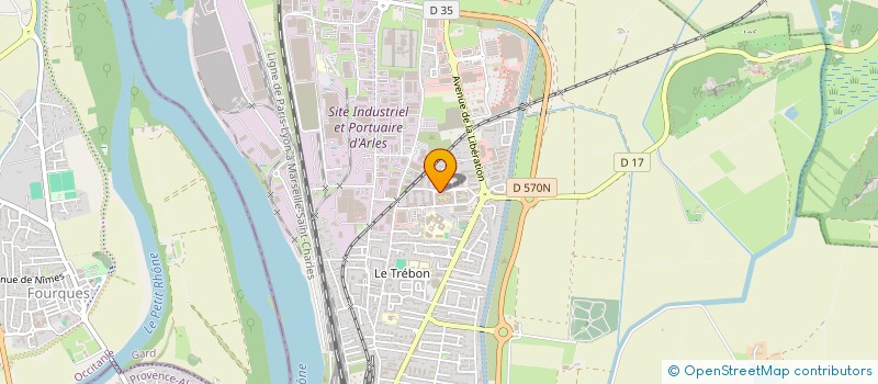 localisation de l'entreprise MONSIEUR FOUAD ALLOU  ARLES