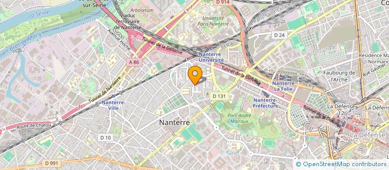 localisation de l'entreprise MONSIEUR FOUAD AMINE  NANTERRE